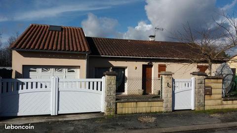 Maison plein pied sur marsac