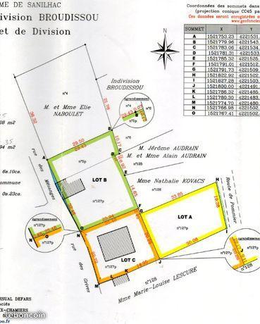 Terrain constructible route de Pommier