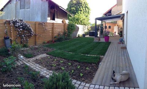 Duplex t4 avec jardin