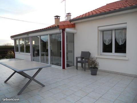 Pavillon en très bon état sur sous-sol