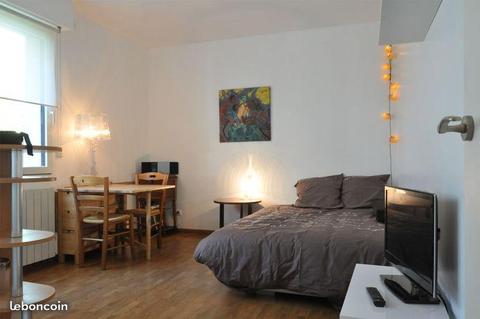 Studio meublé 25 m2 Bercy Village avec parking