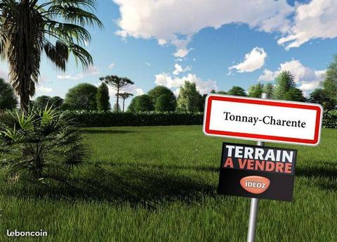 Terrain 343 m² Tonnay Charente