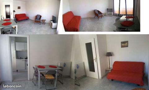 Studio-F1 Meublé étudiant 28m² Nice 10mn Fac Droit