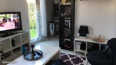 Appt 25m2 ac jardin,centre ville,standing,2minsncf