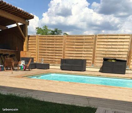 Maison individuelle avec piscine