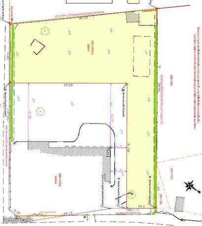 Terrain à bâtir 868m² Abancourt prox Cambrai