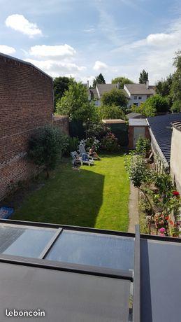Chambre meublée + terrasse privée vue jardin