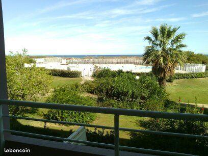 Appartement meublé T2 à l année (vue mer)