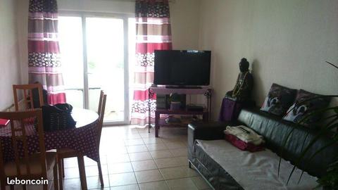 Loue t2 a serigny petite residence proche andilly