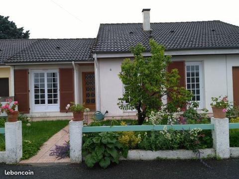 A louer maison avec petit jardin à Bourges