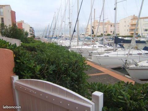 Appartement vue bateaux