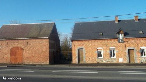 Maison Fermette et sa grange,jardin plein sud