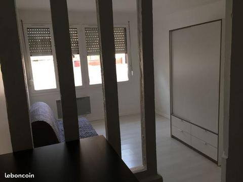 ROUEN CHU, loue studio 20 m2 meublé 370 €