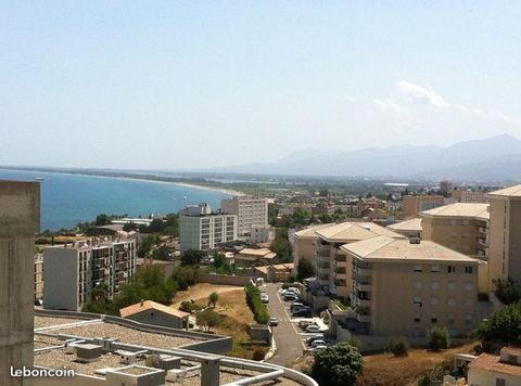 Appartement T2 Bastia Vue Mer pour étudiant IRA