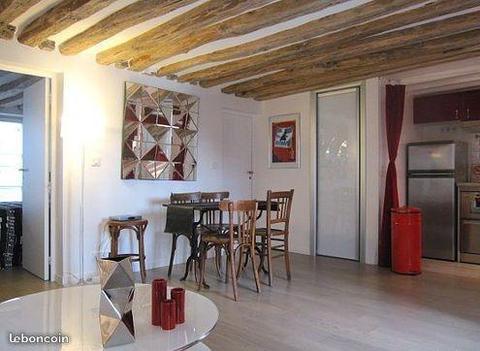 Splendide* T2 de 45.7M²* RDC,+wifi avec Pking