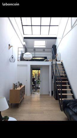 Maison atypique type loft très lumineuse