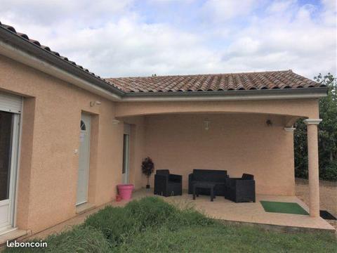 Maison Plain Pied avec 3 chambres et garage