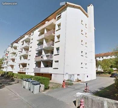 Dijon V.Hugo-Gare, 3 pièces 57m², cave et grenier