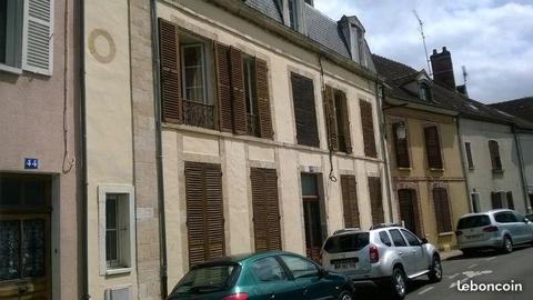 F2 31m² RDC avec terrasse centre ville SENS